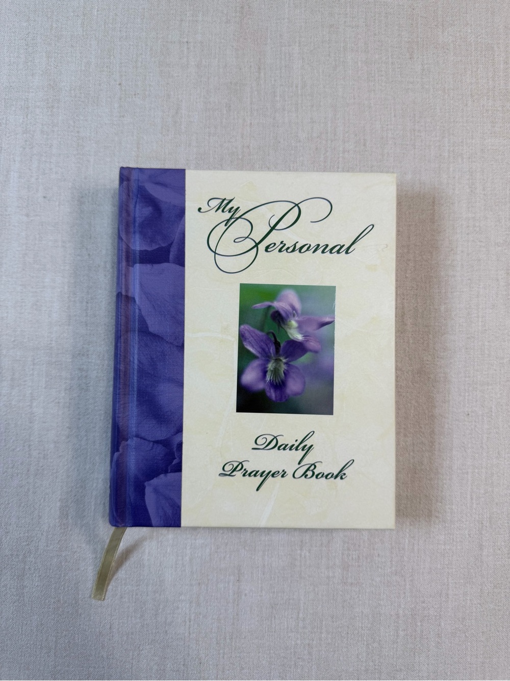 Persona Prayer Book - Purple and Cream Floral Cover